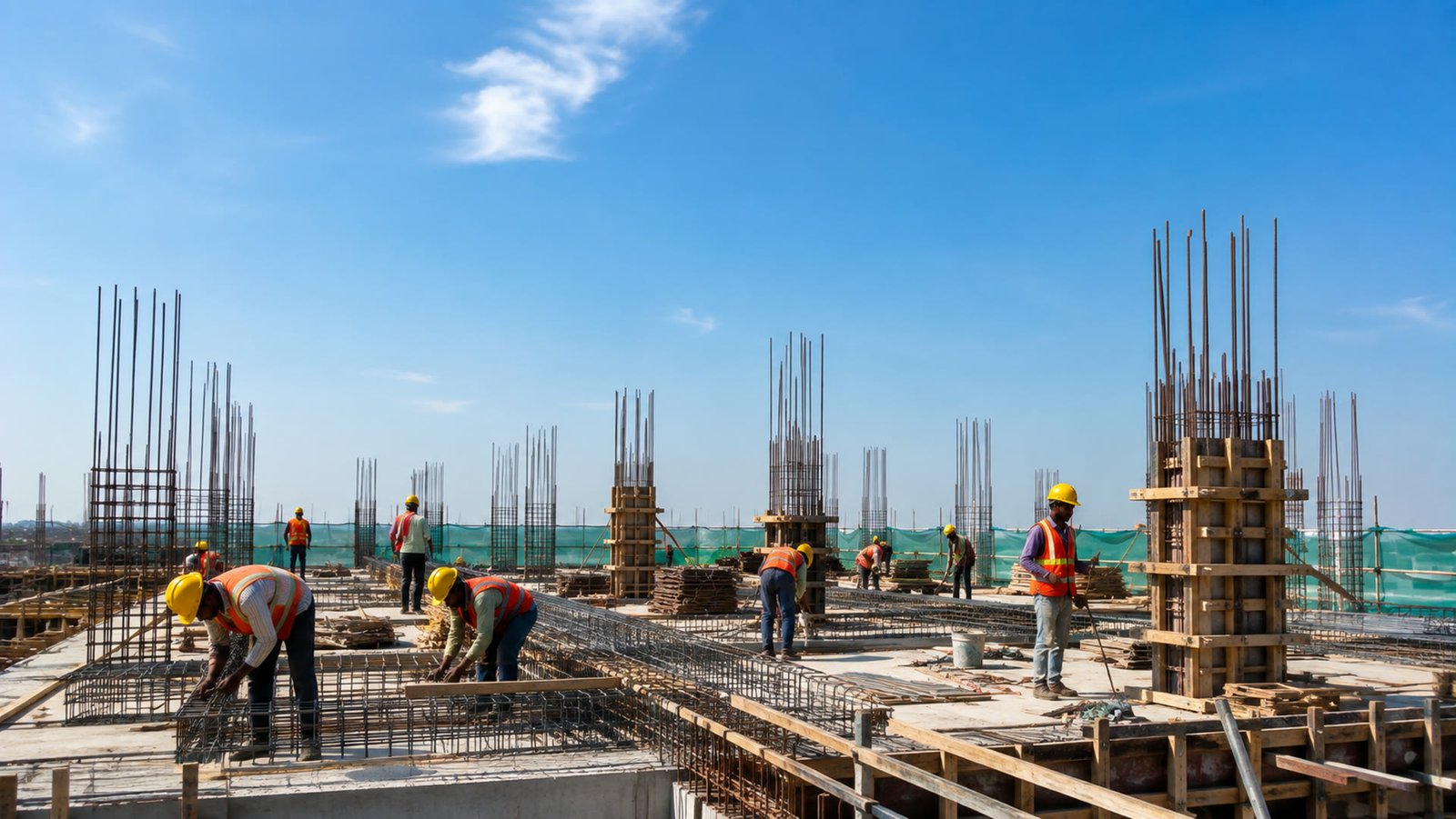 Monument Construction — site in progress
